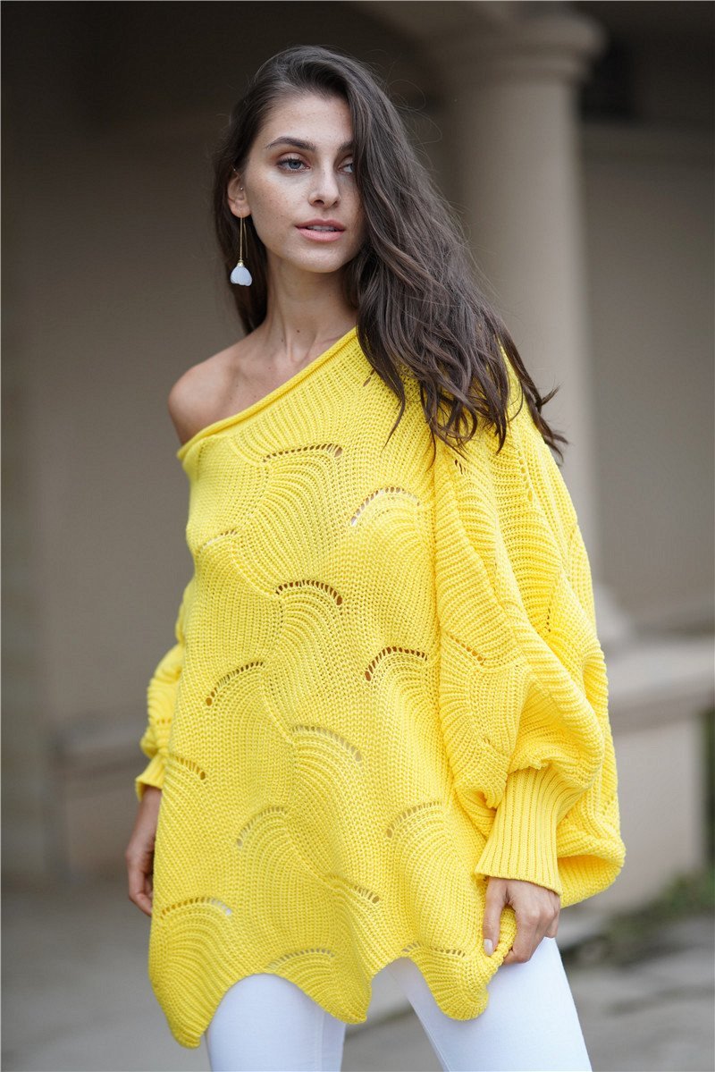 GR Es wird alles gut Strickpullover - Grün