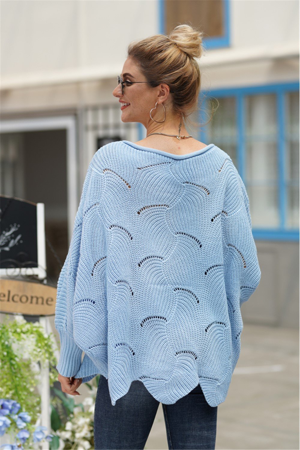 GR Es wird alles gut Strickpullover - Grün