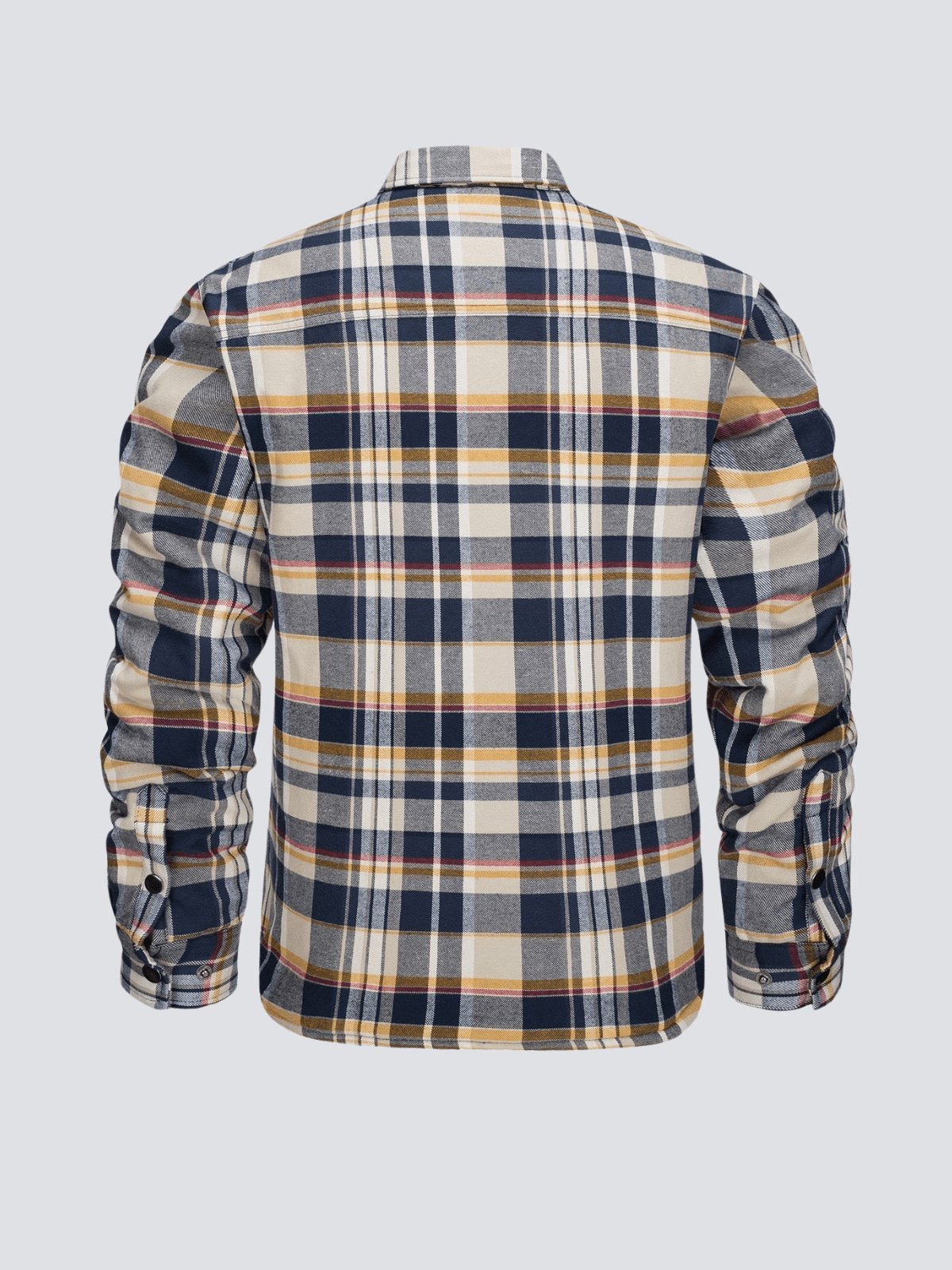 GR | Casual long-sleeved striped jacket with buttons