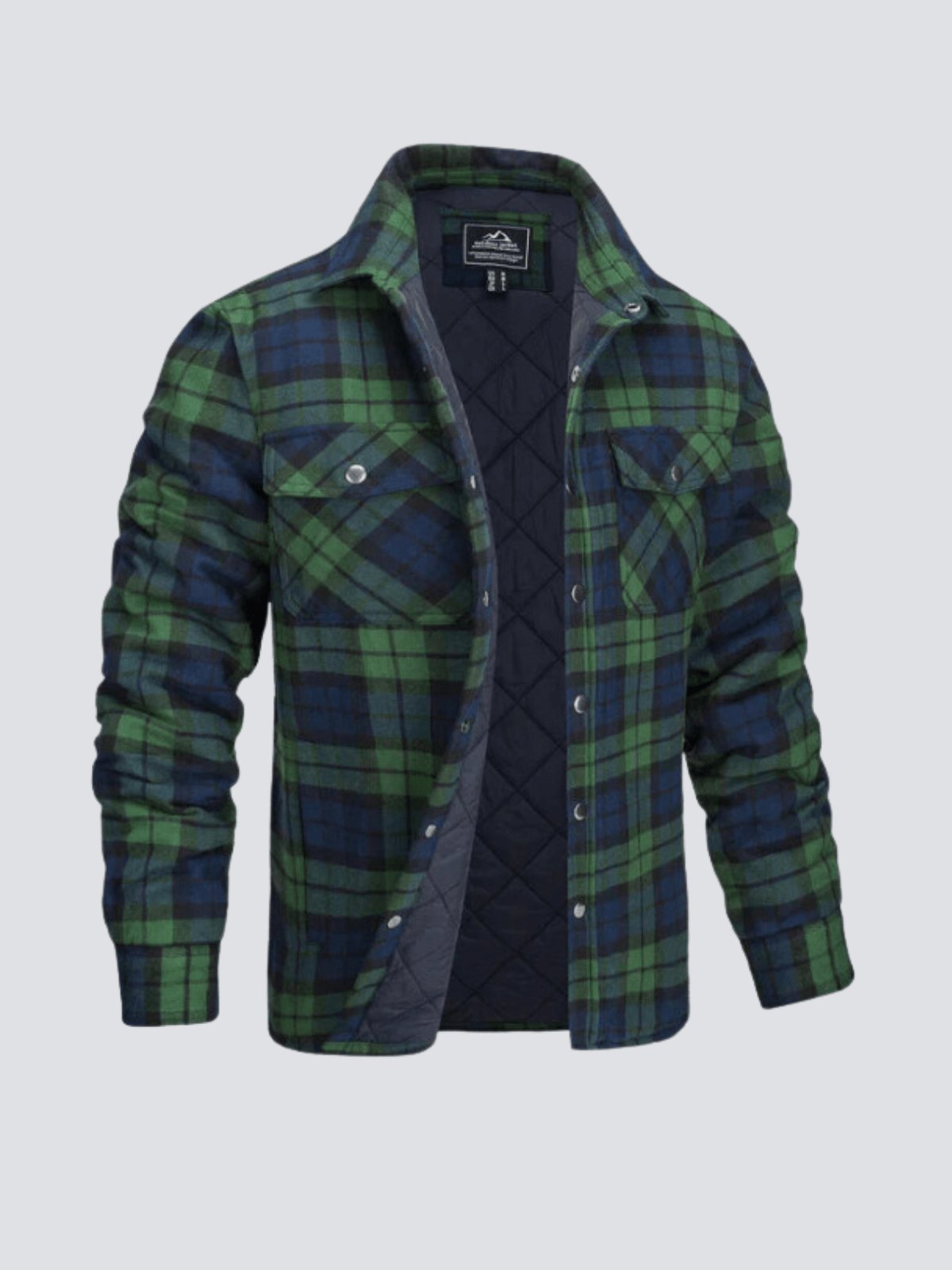 GR | Casual long-sleeved striped jacket with buttons