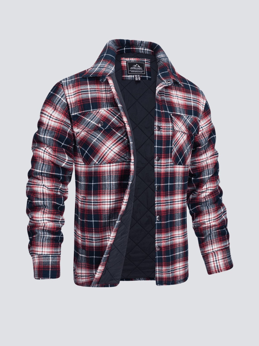 GR | Casual long-sleeved striped jacket with buttons