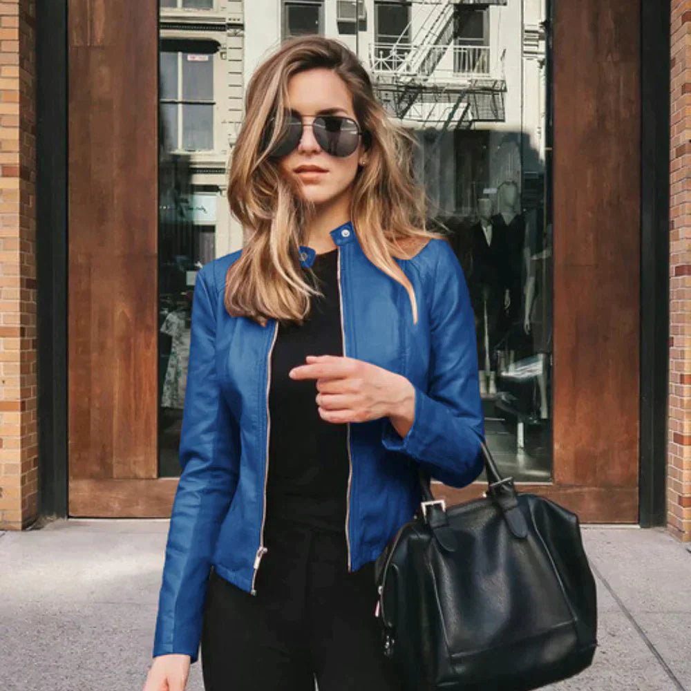 Emilia™ - Leather Jacket 