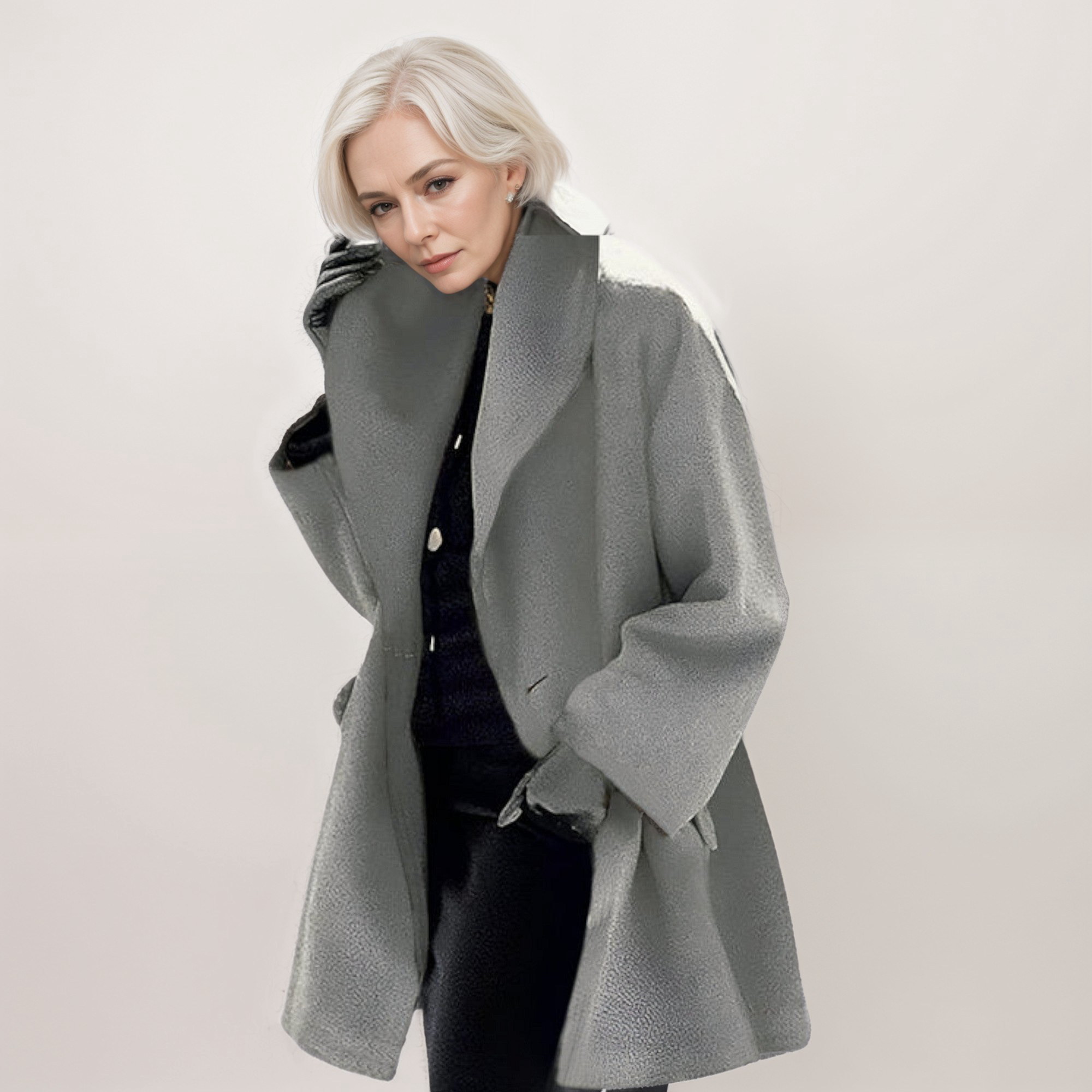 GR | Windproof wool jacket