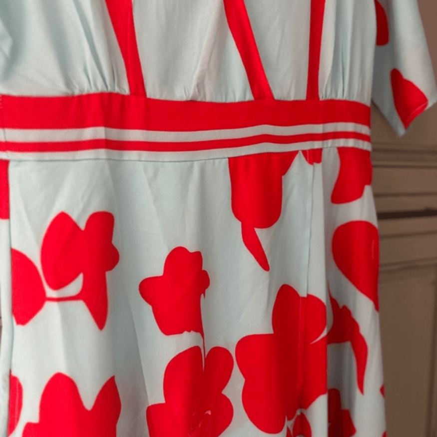 GR | Luxuriöses Blumenkleid Damen Kleid