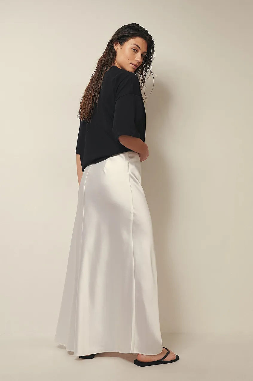 GR | Satinrock Mit Hoher Taille Anna