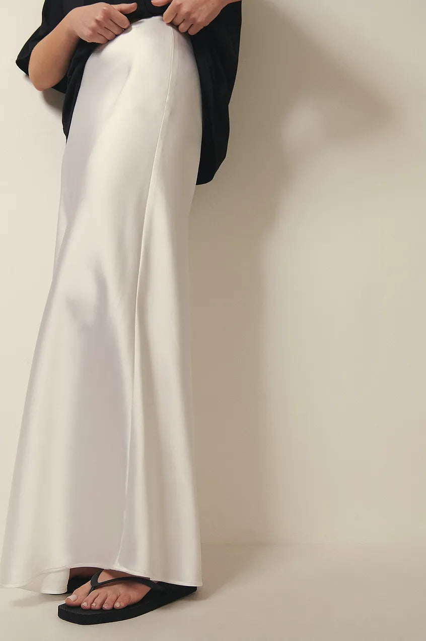 GR | Satinrock Mit Hoher Taille Anna