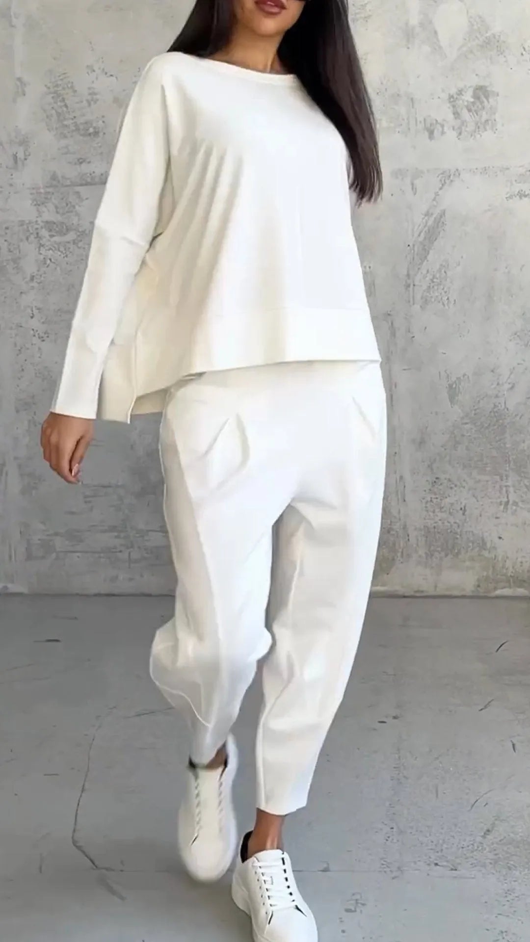 GR | Two-piece set in a casual relaxed fit 