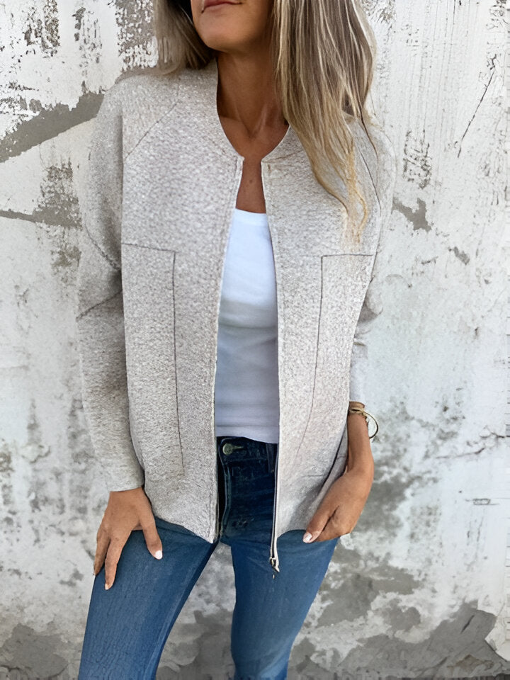 GR | Women's Zip Jacket with Pockets