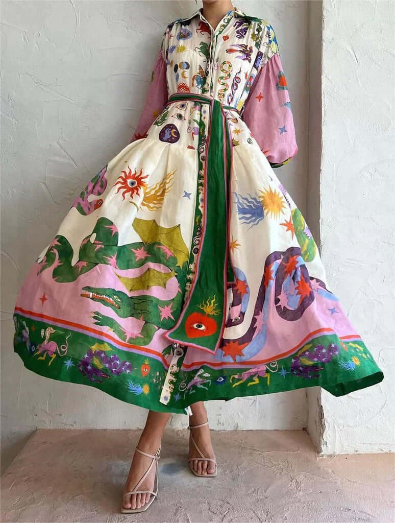 GR | Timeless Italian dress with elegance