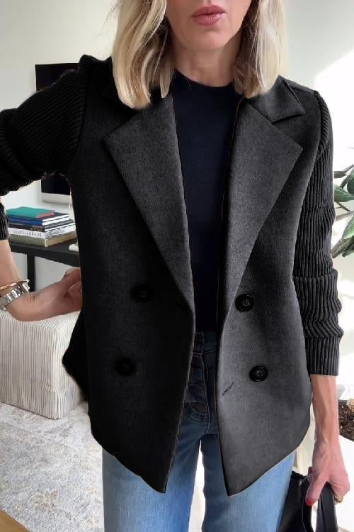 GR | Elegant blazer with contrasting sleeves