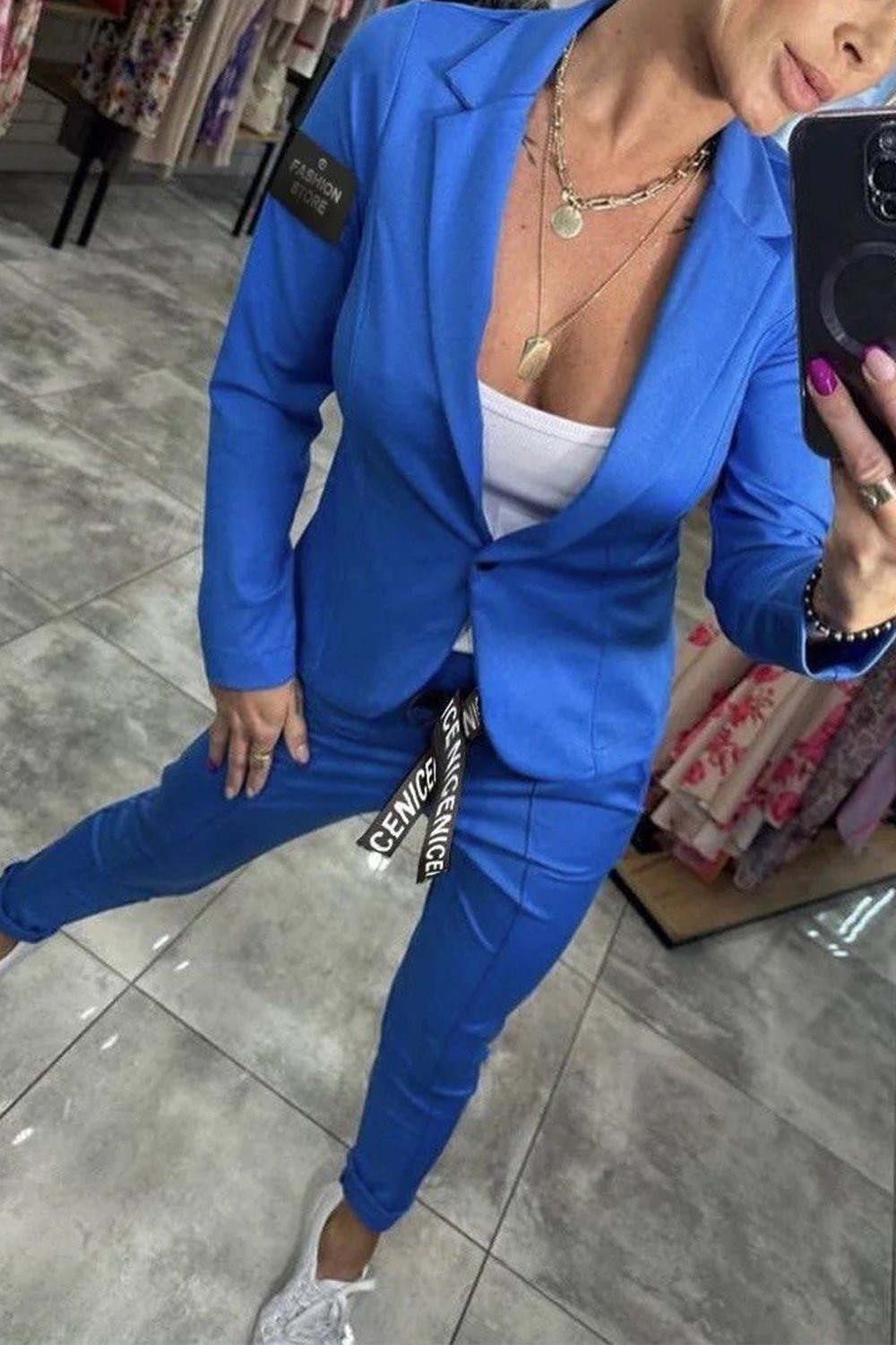 GR | Zweiteiliges Satz Obere Jacke & Elastische Hose