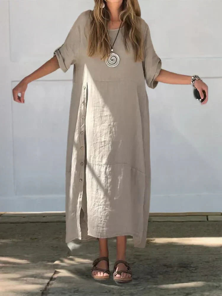 GR | Linen Cotton Dress