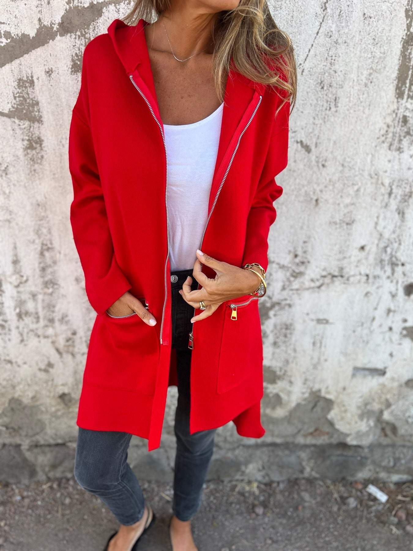 GR | Women's Leisure Trench Coat