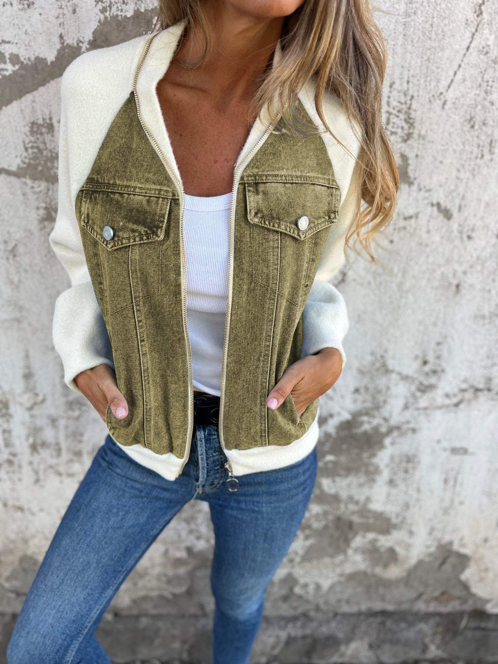 GR - Modern Trendy Denim Jacket