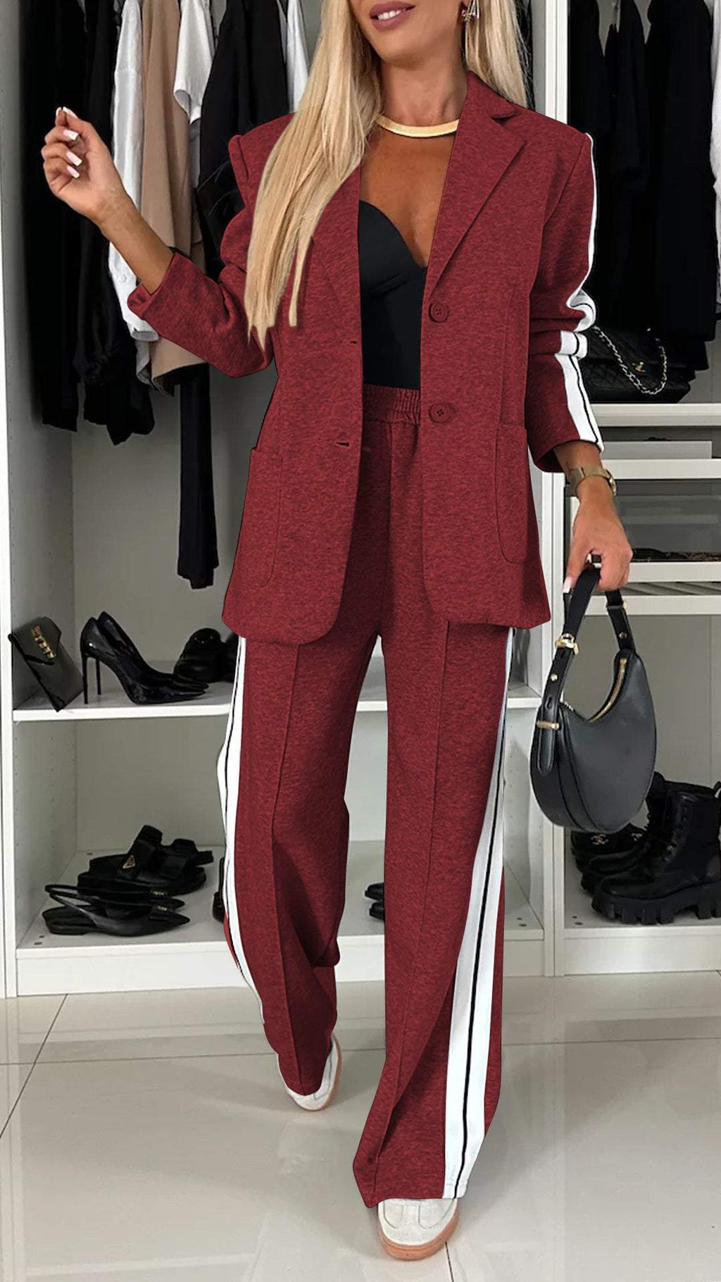 Casual and stylish winter dress