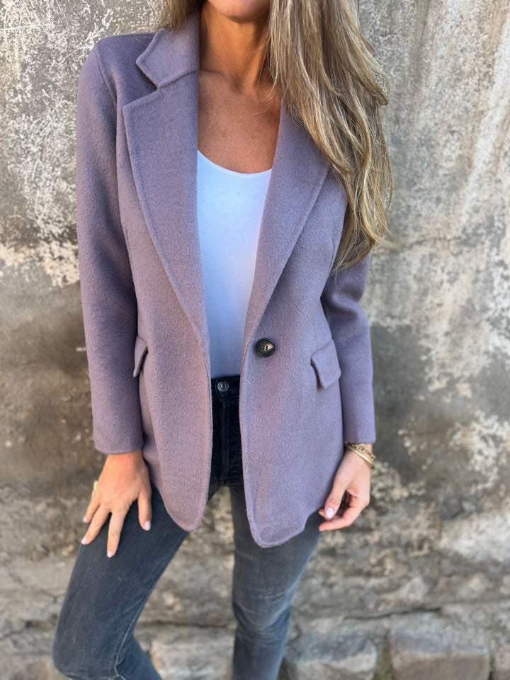 GR | One-button blazer 