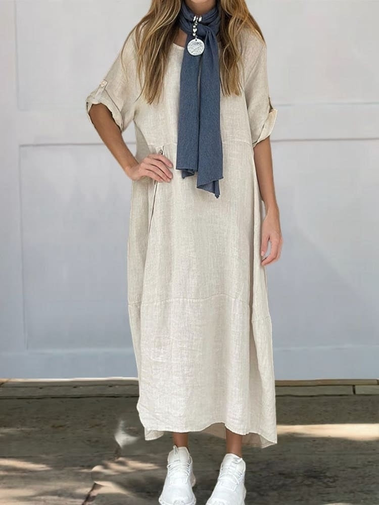 GR | Linen Cotton Dress
