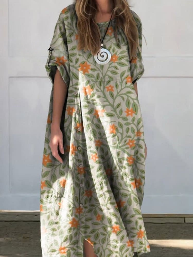 GR | Linen Cotton Dress