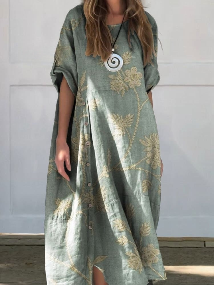GR | Linen Cotton Dress