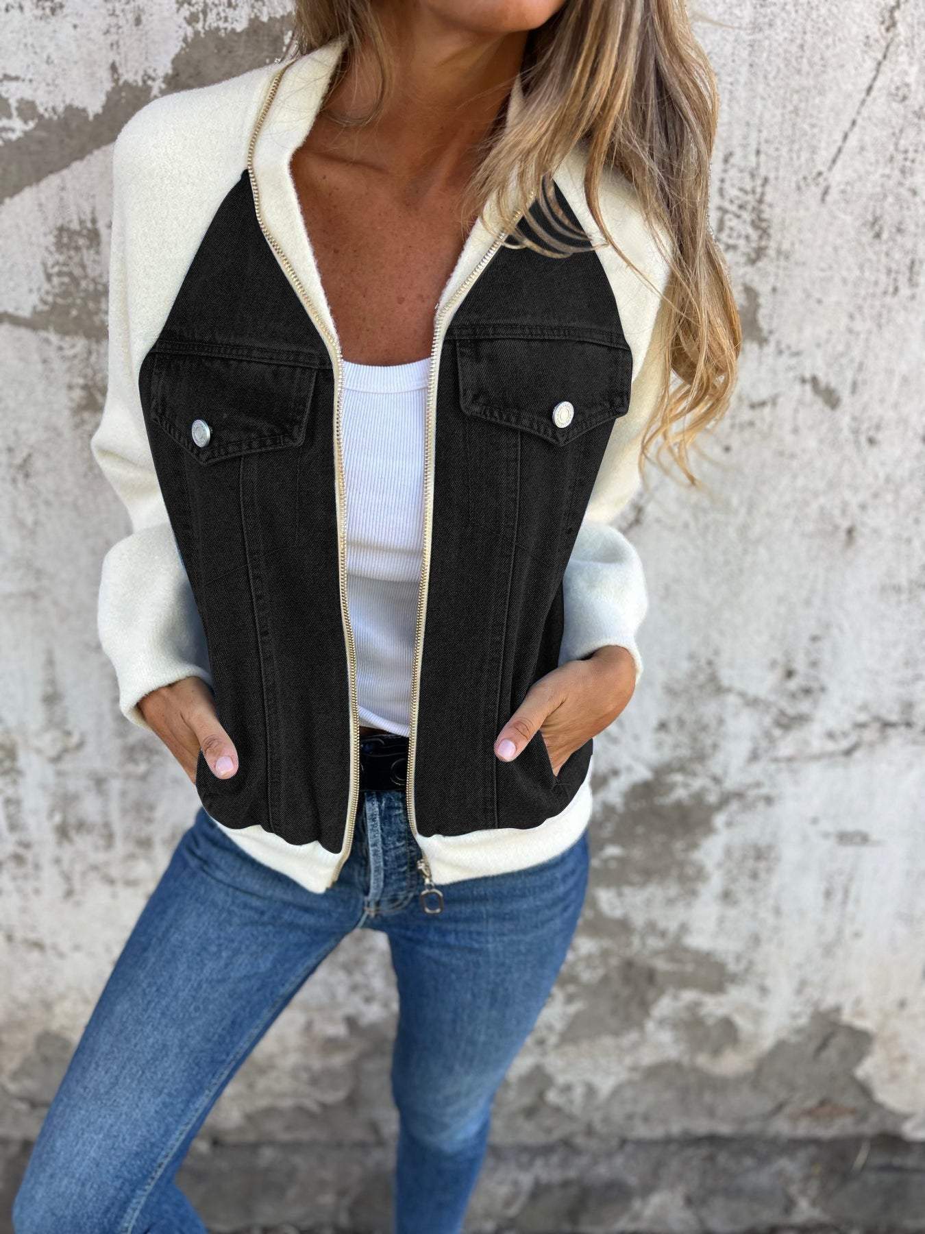 GR - Modern Trendy Denim Jacket