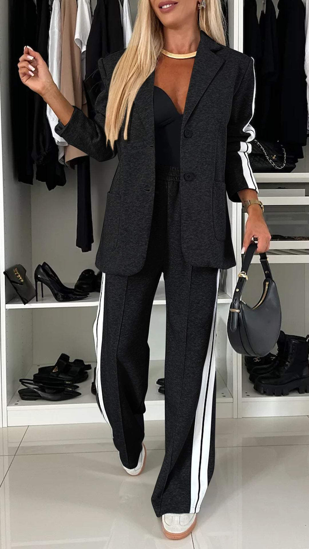 Casual and stylish winter dress
