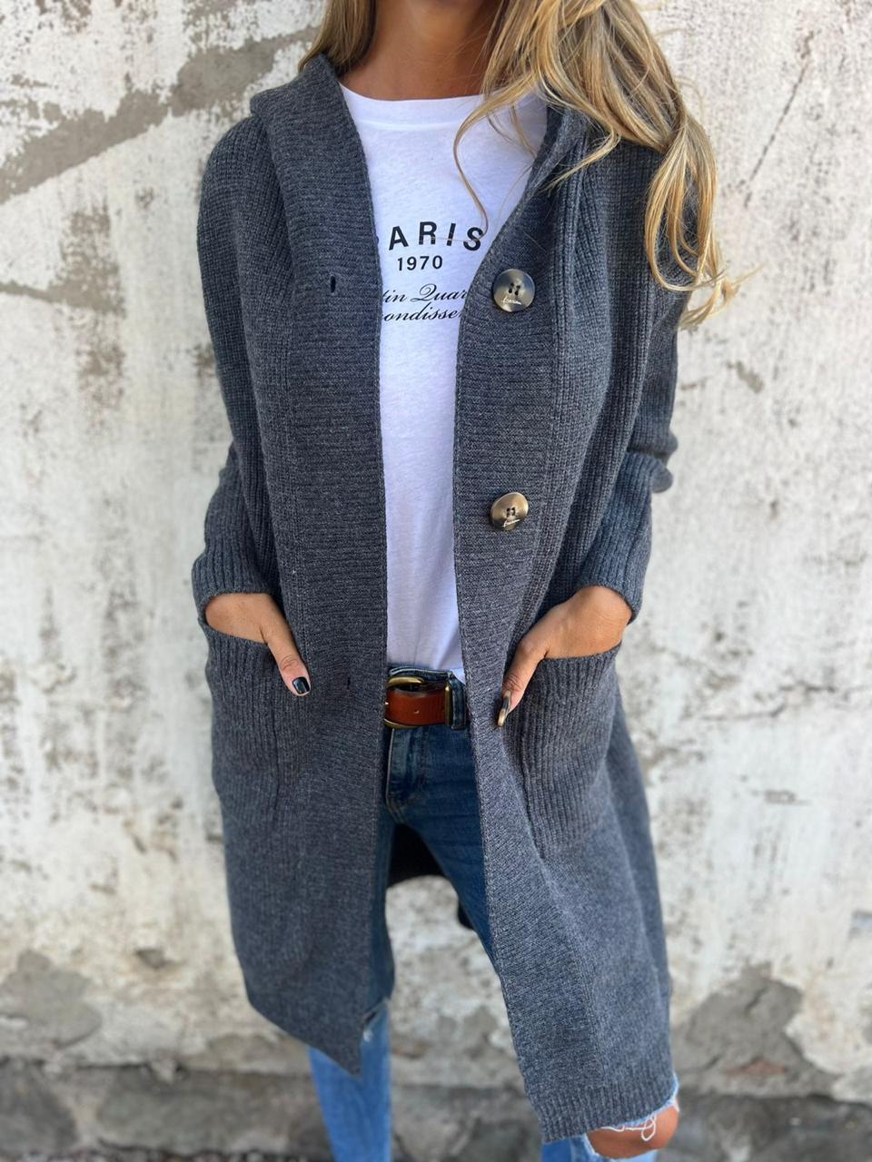 GR | Long and Comfortable Cardigan