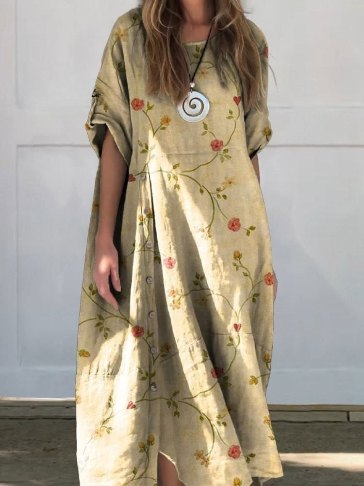 GR | Linen Cotton Dress