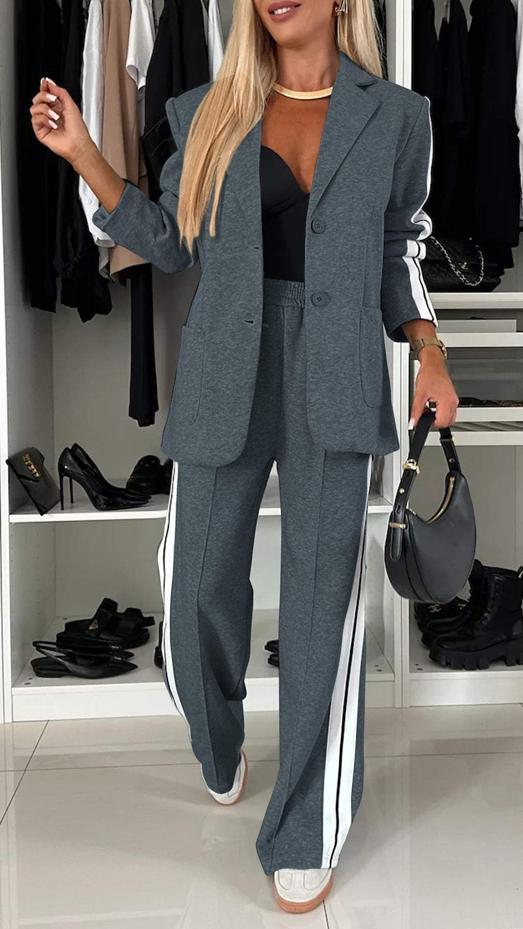 Casual and stylish winter dress