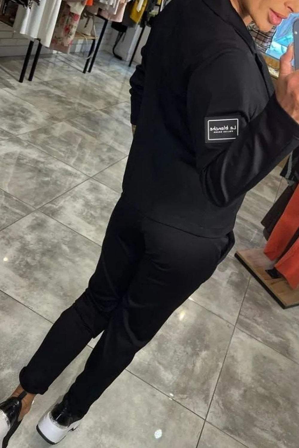 GR | Zweiteiliges Satz Obere Jacke & Elastische Hose