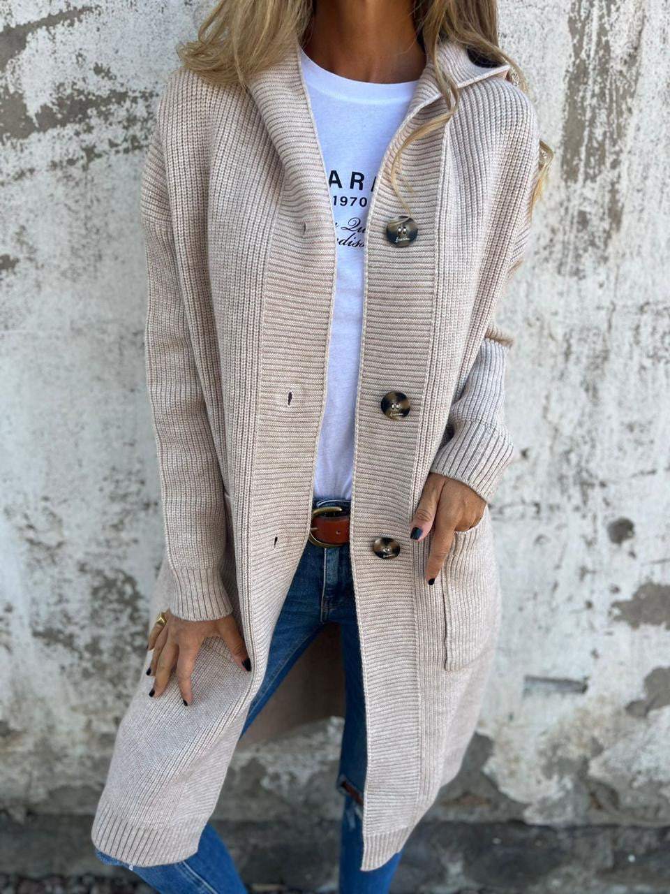 GR | Long and Comfortable Cardigan