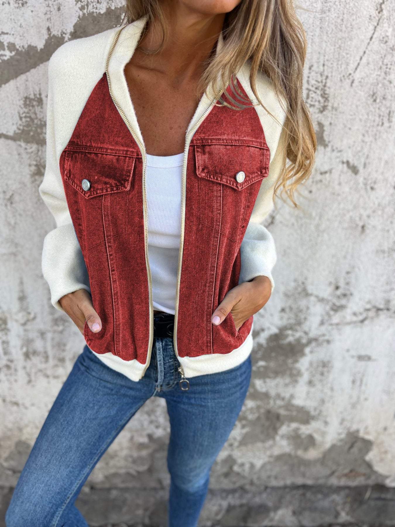 GR - Modern Trendy Denim Jacket