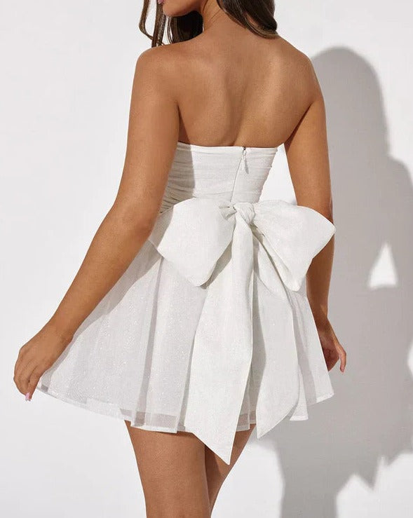 GR | Short Party Dress with Glitter
