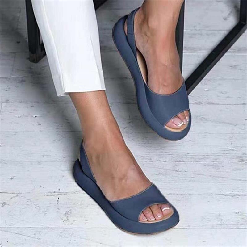 GR | Comfortable flat sandals with open toe and non-slip sole
