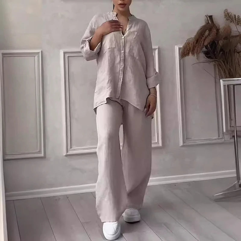 GR | Stylish linen set