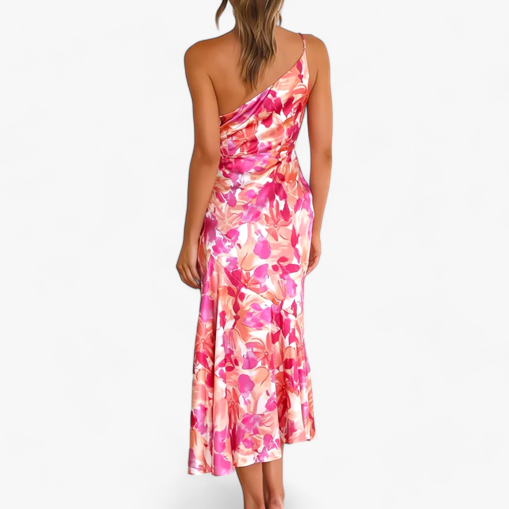 Printed dress - Elegant floral charm