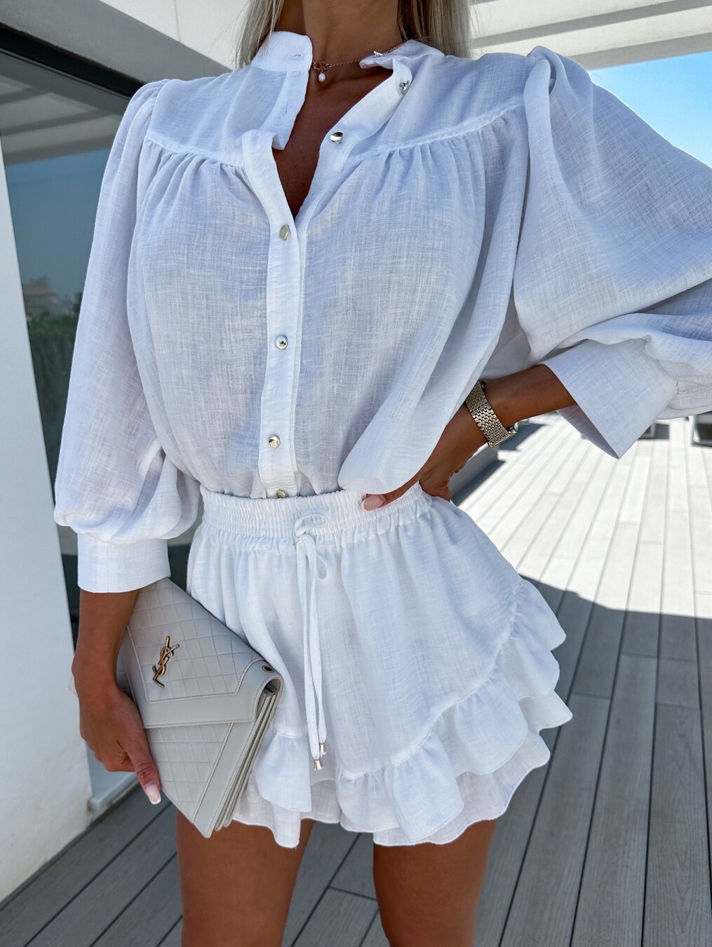 GR | Cotton Two-Piece Set for Women | Comfortable and Stylish Outfit