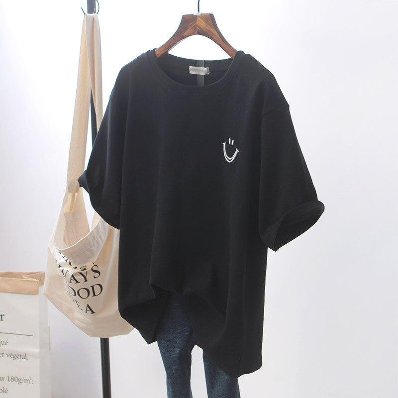 GR | Women's T-shirt with smiley face