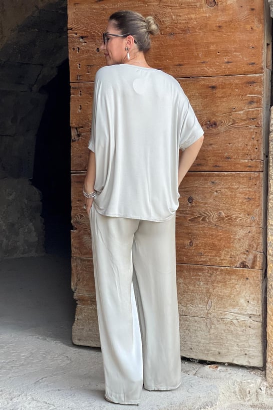GR | V-neck 2-piece set
