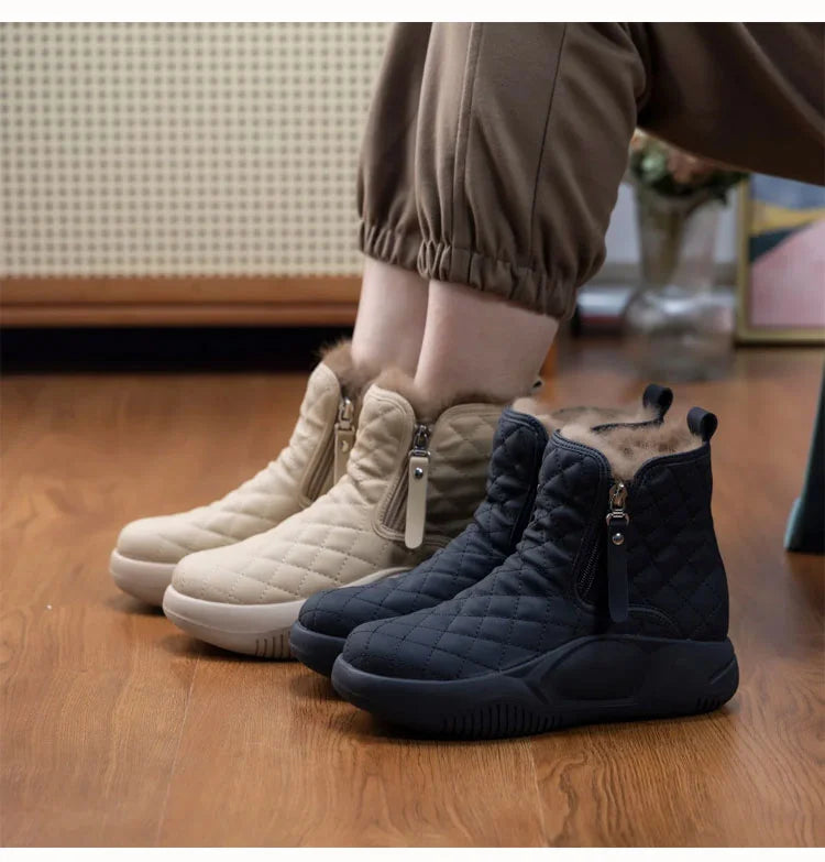 GR - Non-slip plush boots