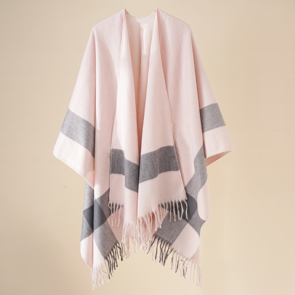 GR | Stylischer Quastenschal Für Frauen