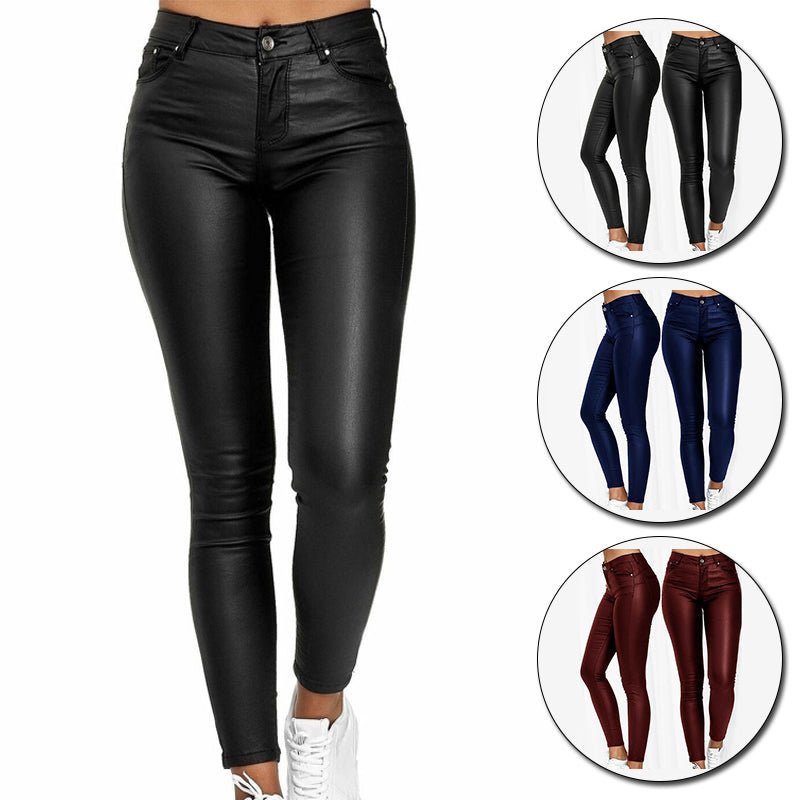 GR | Hose - Stilvolle Leder Damenhose für Einen Zeitlosen Look