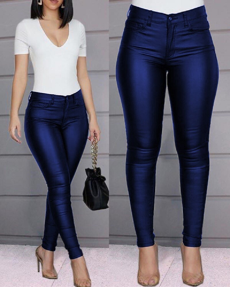 GR | Hose - Stilvolle Leder Damenhose für Einen Zeitlosen Look