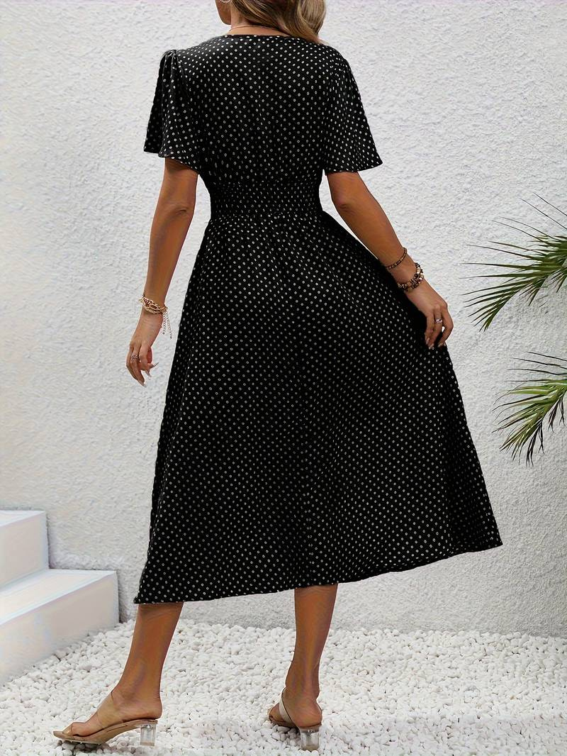 GR | Luftiges Midi Sommerkleid Schick