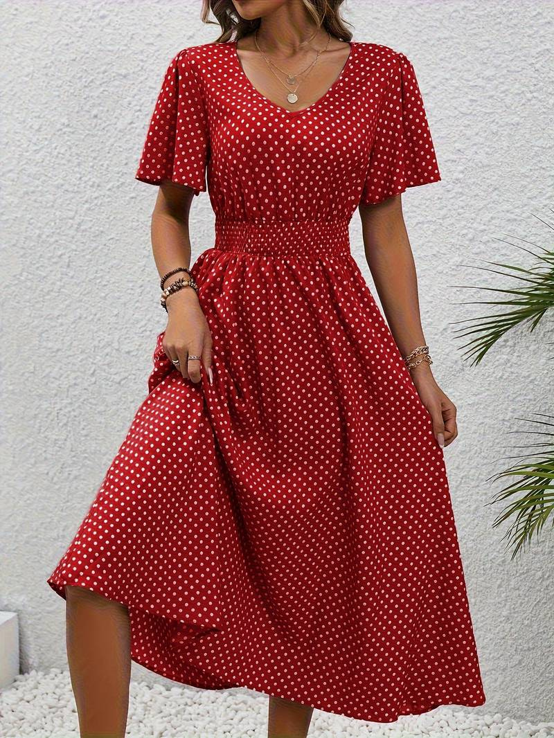 GR | Luftiges Midi Sommerkleid Schick
