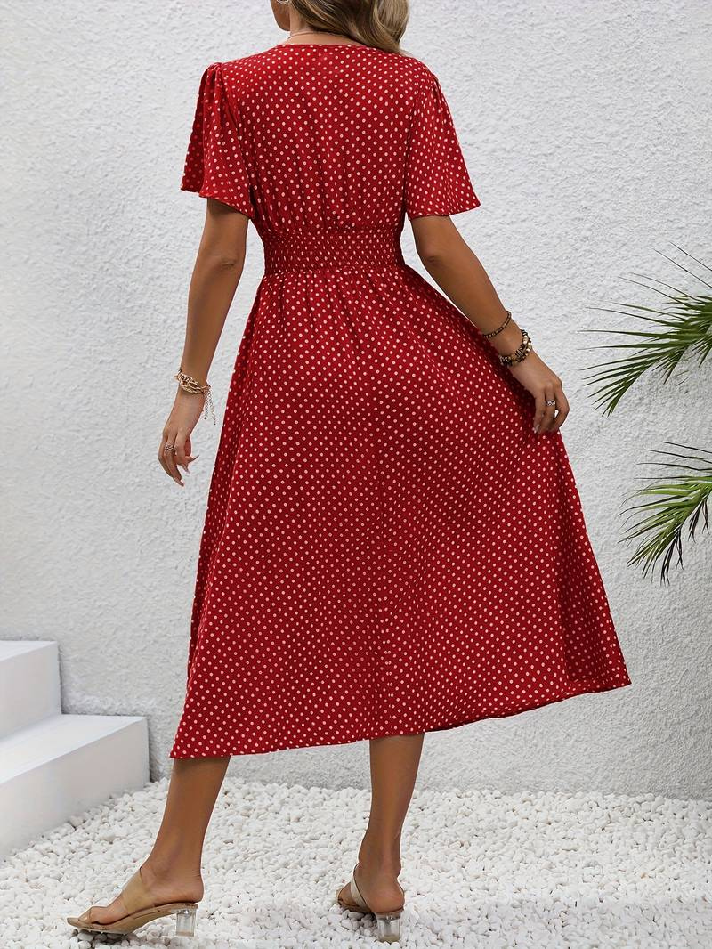 GR | Luftiges Midi Sommerkleid Schick