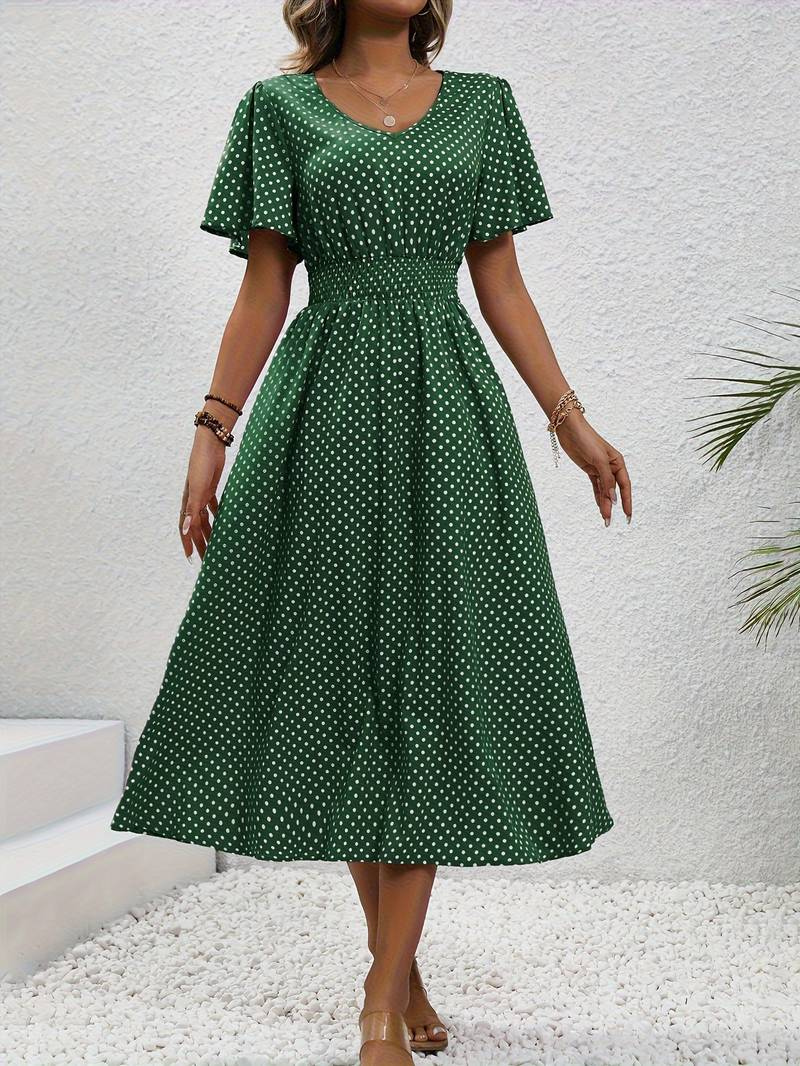 GR | Luftiges Midi Sommerkleid Schick