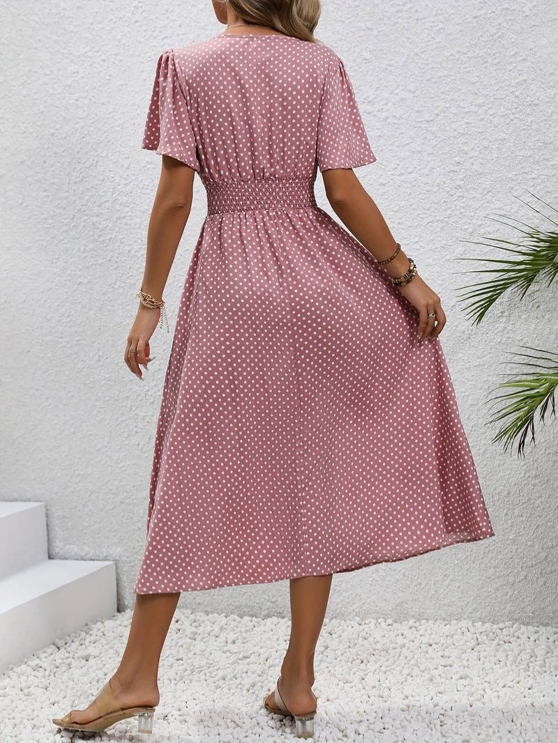 GR | Luftiges Midi Sommerkleid Schick