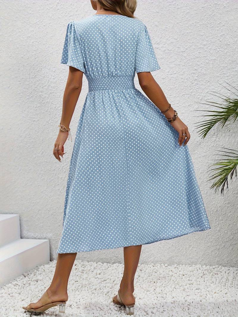 GR | Luftiges Midi Sommerkleid Schick