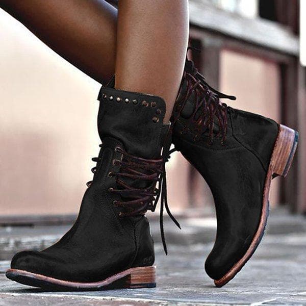 GR | Leather boots for women 