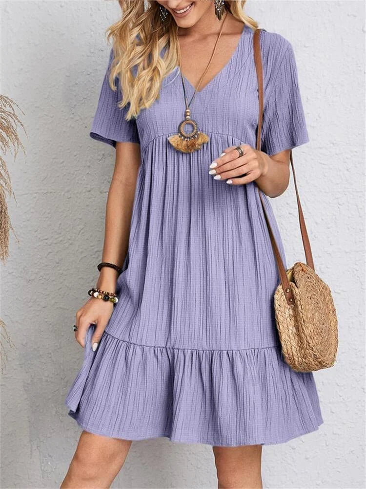 Verve | V-neck dress 